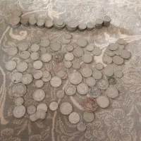 سلام تعدادی سکه های قدیمی وسنگ|کلکسیون اشیاء عتیقه|جوین, |دیوار