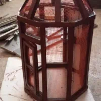 ساخت انواع قفس های تزیینی کوچک وبزرگ
