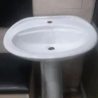 روشویی پایه چینی دسته دوم
