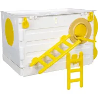 قفس عروس هلندی با لوازم|لوازم جانبی حیوانات|کاشان, زیارتی|دیوار