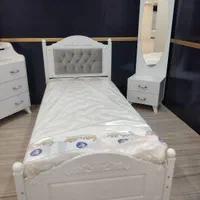 تخت رادین لمسه طوسی