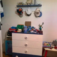 سرویس کودک و نوزاد ملوانی|تخت و سرویس خواب|تهران, مرزداران|دیوار