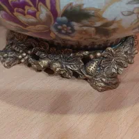 ظروف چینی پایه پلی زرین