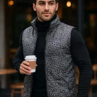 کاپشن های پافر مردانه /آکبند فروشگاه/رنگبندی/کیفیت