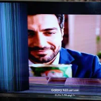 تلویزیون LED LG سه بعدی پنل شکسته