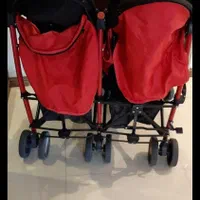 کالسکه دوقلو عصایی.مدل چیکو|کالسکه و لوازم جانبی|تهران, ابوذر|دیوار