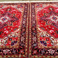 جفت فرش ۶متری دستبافت نقشه هریس تاجری|فرش|تبریز, |دیوار