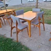 غذاخوری حصیری. حصیری غذاخوری ناهار خوری|میز و صندلی غذاخوری|خرم‌آباد, |دیوار