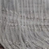 پرده تور نباتی رنگ|پرده، رانر، رومیزی|کاشان, مفتح|دیوار