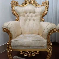 مبل سلطنتی ۹ نفره با ۳ عدد جلو مبلی