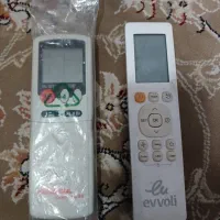 ریموت کولر گازی نو Evvoli + ریموت طرح اصلی سالم