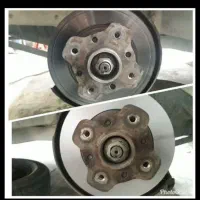 تاب گیری دیسک چرخ درجا بدون تعویض بلبرینگ