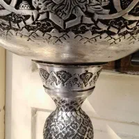 سنگاب قلمزنی بزرگ یک متری کنار سالنی مینیاتور|صنایع دستی و سایر لوازم تزئینی|اصفهان, نقش جهان|دیوار