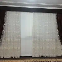 پرده بدون کتیبه|پرده، رانر، رومیزی|قائم‌شهر, |دیوار