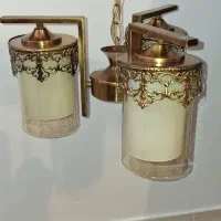 لوستر آشپزخانه و راهرو برنز