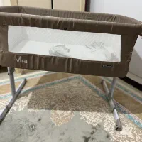 تخت کنار مادر ویرا بسیار نو و در حد استفاده نشده|تخت و صندلی بچه|فردیس, شهرک وحدت|دیوار