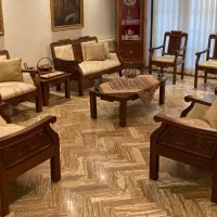 مبلمان استیل طرح مدرن کلاسیک چوب راش|مبلمان خانگی و میز عسلی|تهران, اقدسیه|دیوار