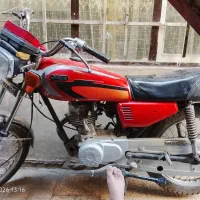 سلام موتور سیکلت125 125قرمزمدل1388بو