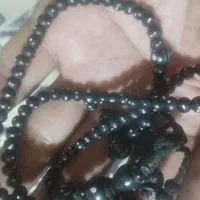 تسبح هسته خرما+۹۹تای+۸تامهره زاپاس+کاردست+نقره کوب|زیورآلات و اکسسوری|اسلام‌شهر, چیچکلو|دیوار