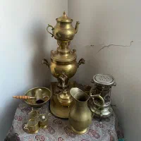 سماور ذغالی برنج