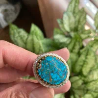 انگشتر نقره فیروزه نیشابور|جواهرات|تهران, سردارجنگل|دیوار