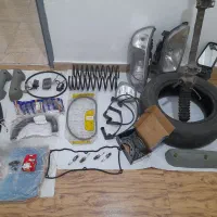 وسایل پراید، نو و دست دو(فروش بصورت یکجا)