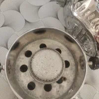 فروش سماورگازی به همراه ست استیل پارچ وسینی وکاسه.|سماور، چای‌ساز، قهوه‌ساز|اصفهان, نقش جهان|دیوار