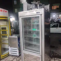 فریزر ایستاده دوطرف نما تمام استیل در حد نونو|فروشگاه و مغازه|نسیم‌شهر, |دیوار