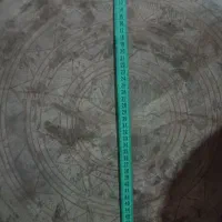 سینی مسی لبه دار و طرحدار برای ۶۰ سال پیش|کلکسیون اشیاء عتیقه|قائمشهر, |دیوار