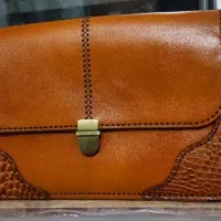 کیف مدارک مردانه چرم طبیعی