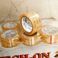 چسب نواری کریستال هفت سانت ۹۰ یارد