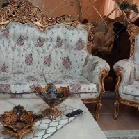 مبل سلطنتی چوب|مبلمان خانگی و میز عسلی|پلدشت, |دیوار