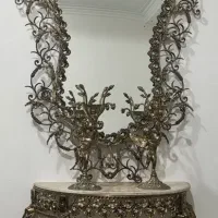 آینه و شمعدان