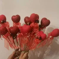 قلب پلاستیکی تزیینی