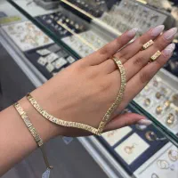 سرویس طلا عروس طوق v