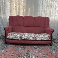 مبل راحتی ۹نفره از پارچه ترک  چوب تراشکاری و محکم|مبلمان خانگی و میز عسلی|اندیشه, اندیشه فاز ۳|دیوار