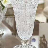 گلدان های کریستال دستساز چک کمیاب و خاص