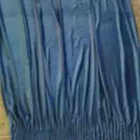 پارچه ی مخمل آبی نفتی|پرده، رانر، رومیزی|تبریز, |دیوار