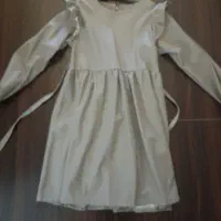 پیراهن چرم نسکافه ای