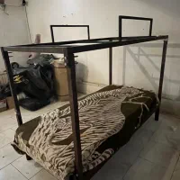 تخت دوطبقه آهنی خوابگاهی