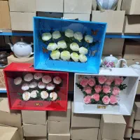 پخش انواع هارد باکس های مقوایی و شیشه ای|گل مصنوعی|ملارد, |دیوار