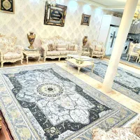 فرش۹متری تبریزتمام نخ صدرصداکرولیک طلاکوب نوجهیزیه