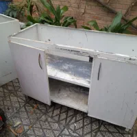 کابینت فلزی در چوبی|آب‌چکان و نظم‌دهنده ظروف|تهران, کن|دیوار