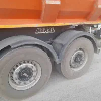 تریلی کمپرسی|خودرو سنگین|رباط‌کریم, رباط‌کریم|دیوار