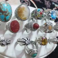 انگشتر نقره جواهری|جواهرات|کرج, پیشاهنگی|دیوار