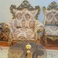 مبل سلطنتی 9 نفره|مبلمان خانگی و میز عسلی|چناران, |دیوار