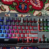 کیبورد گیمینگ آر جی بی دار|قطعات و لوازم جانبی رایانه|مرند, |دیوار