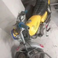 موتور تریل  مینی 80 با تک هندل روشن برگه قولنامه