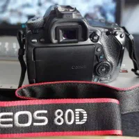 دوربین عکاسی Canon EOS 80D با لنز 55-18 و 50mm|دوربین عکاسی و فیلمبرداری|تهران, دردشت|دیوار