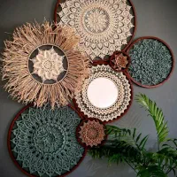 دیوار کوب دستبافت (سبک بوهو ،مدرن و سنتی)|صنایع دستی و سایر لوازم تزئینی|کرج, فاز ۱ مهرشهر|دیوار